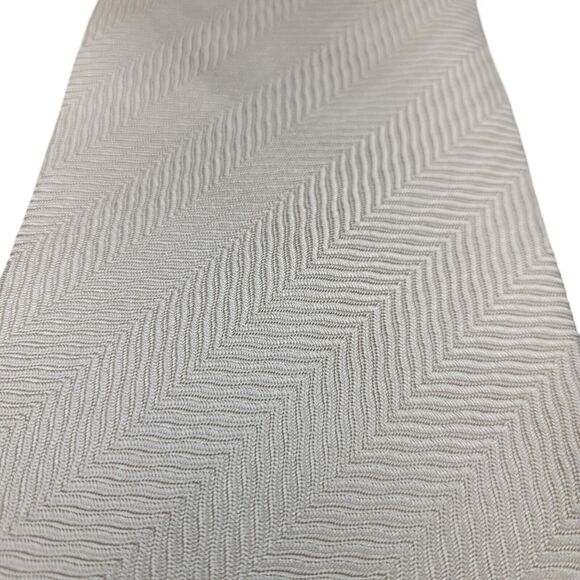 Giorgio Armani Cravatte Beige Woven Neck Tie Silk‎ Blend 56 X 3.75 Vtg Short - Picture 4 of 9